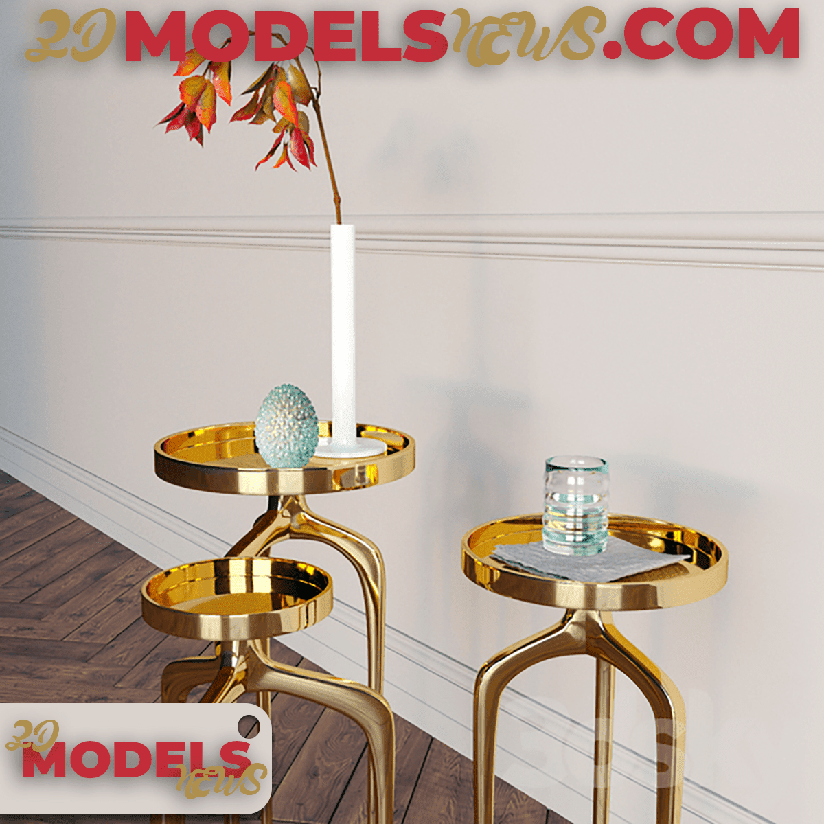 Galactic Side Tables Model 2