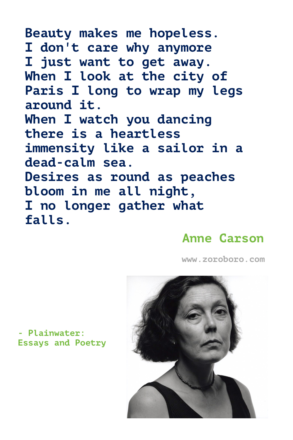 Anne Carson Quotes. Anne Carson Poems. Anne Carson Poetry. Anne Carson Books Quotes. Red Doc, Nox, Decreation: Poetry, Essays, Opera. Anne Carson Quotes.