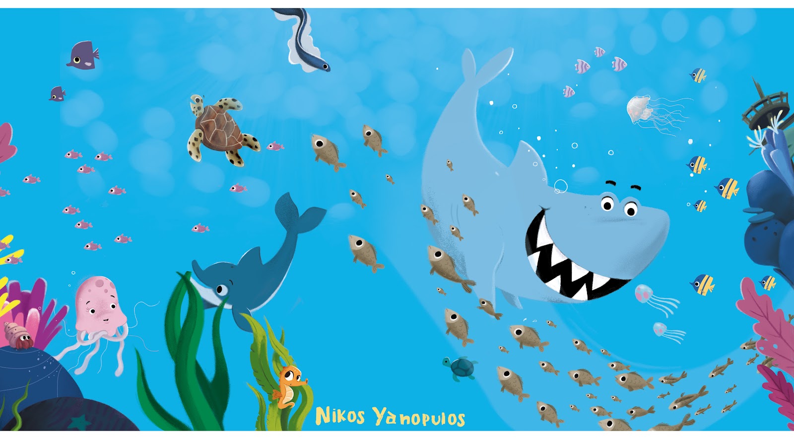Το ιστολόγιο του συγγραφέα & εικονογράφου παιδικής λογοτεχνίας, Νίκου Γιαννόπουλου