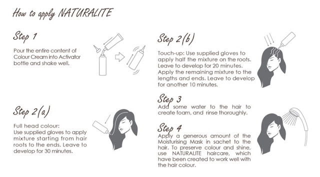 Naturalite Organic Permanent Hair Colour How To Use