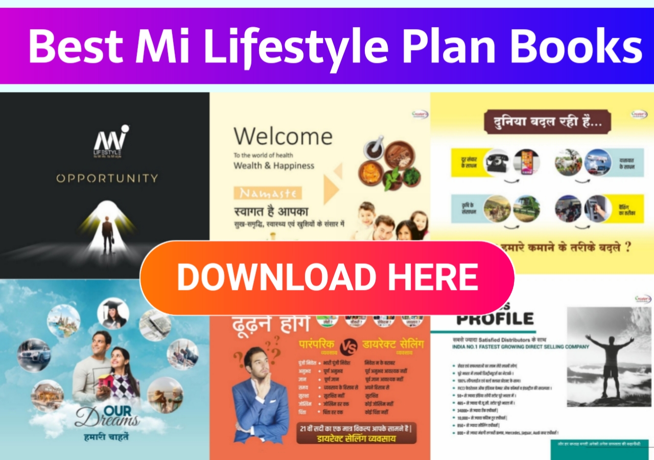 mi lifestyle plan presentation pdf download