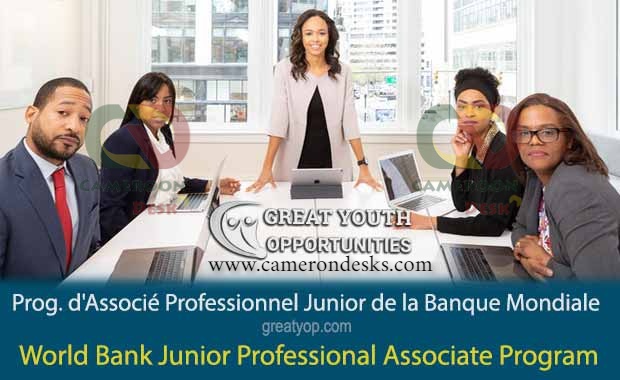 Programme des Jeunes Associés Professionnels (JPA) du Groupe de la Banque Mondiale 2022