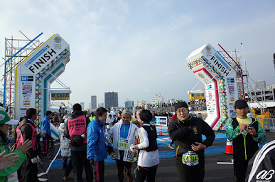 2016 TOKYO MARATHON race finish