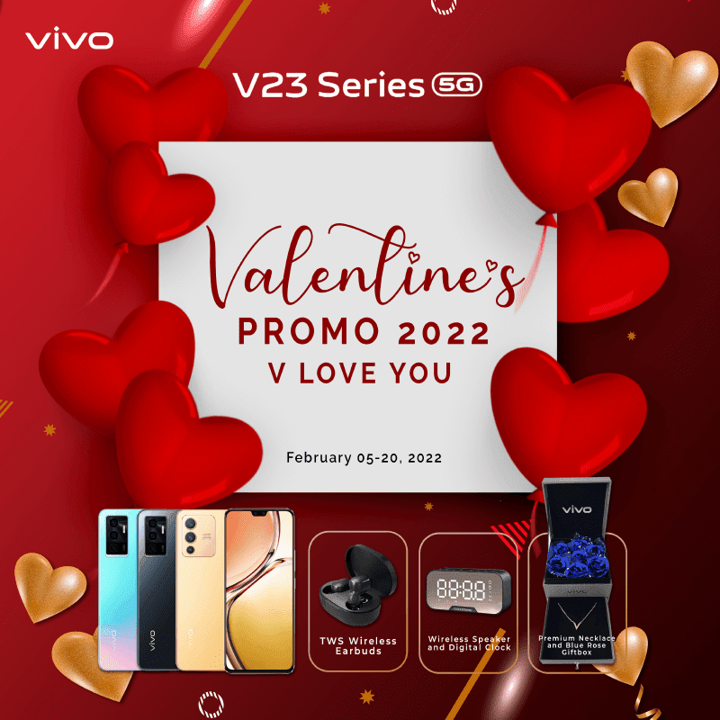 Valentines promo of vivo this 2022