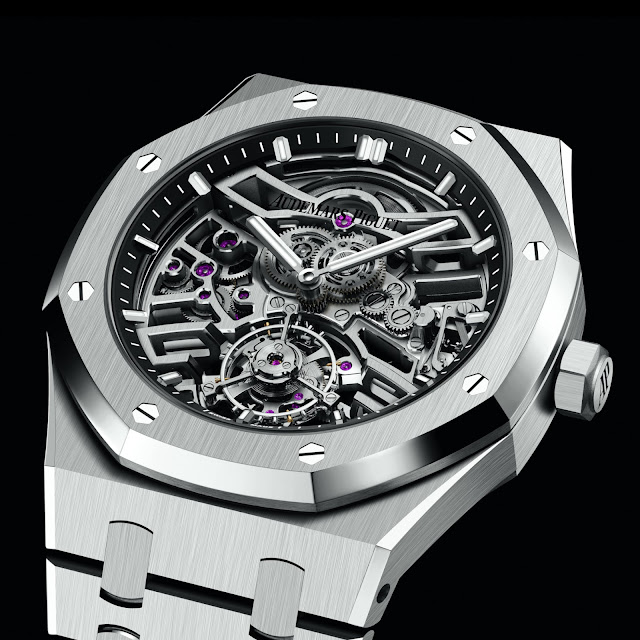 Présentation de la réplique de Audemars Piguet Royal Oak Flying Tourbillon Openworked 40 mm