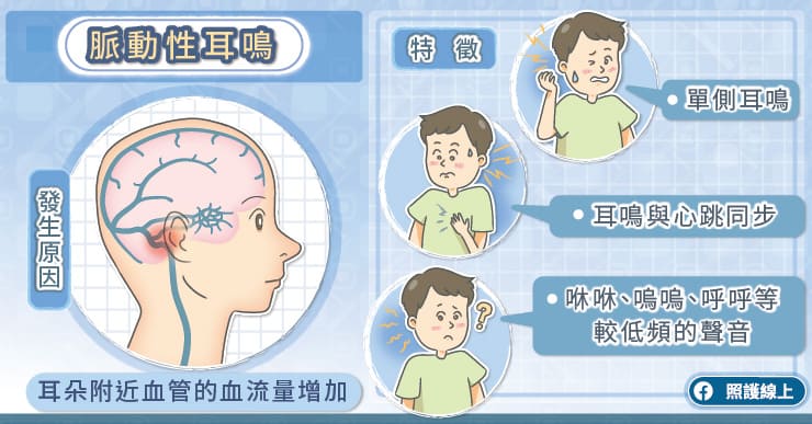 脈動性耳鳴的可能原因