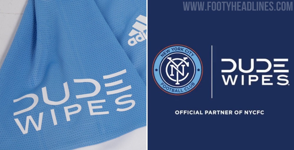 NYCFC lands Dude Wipes as sleeve sponsor