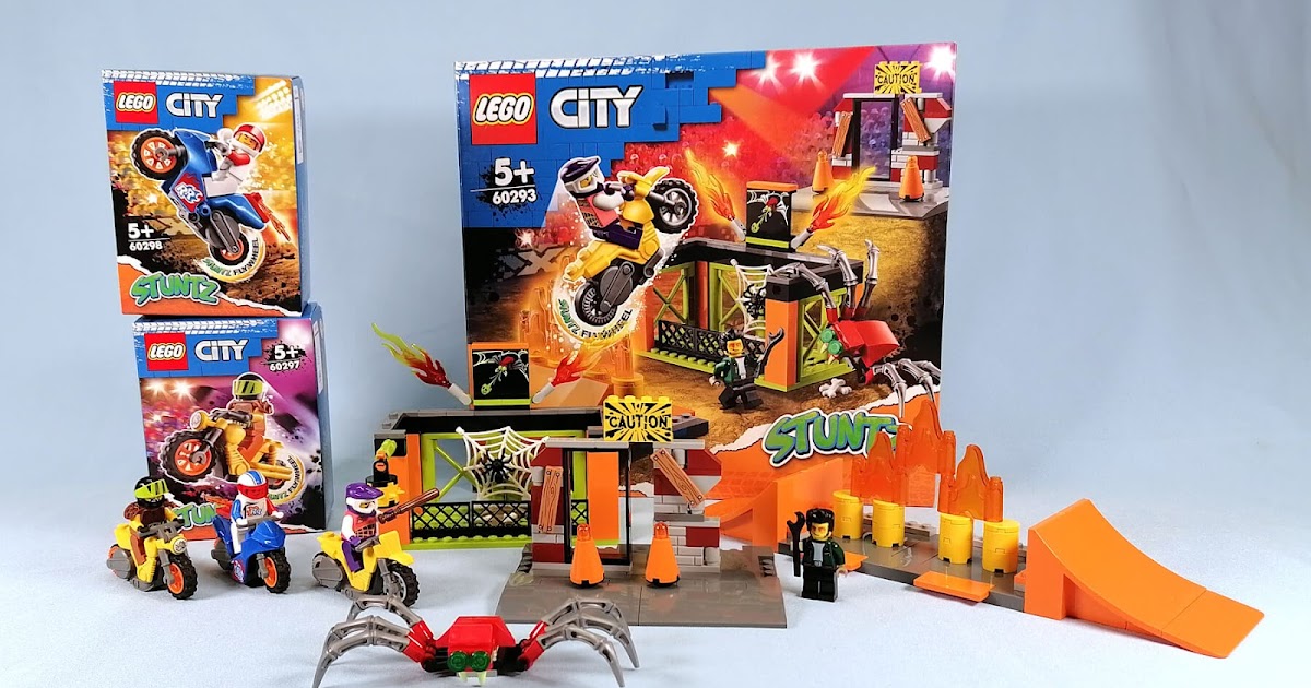 LEGO City Stuntz, Rocket Stunt Bike & Demolition Stunt Bike. 