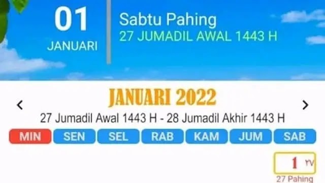 Kalender hijriyah untuk android