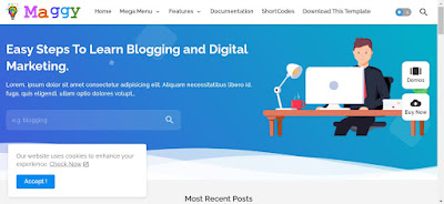 Maggy Blogger Template