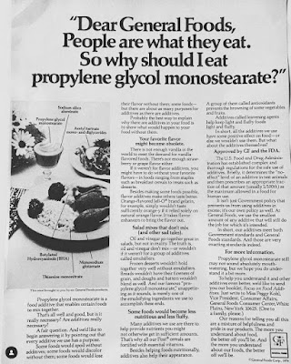 General Foods - propylene glycol monostearate