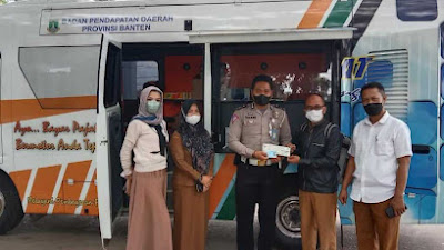 Mudahkan Bayar Pajak Kendaraan Bermotor, Polda Banten gelar Samling di Kabupaten Tangerang, Berikut lokasinya 