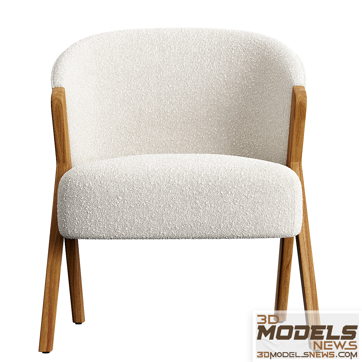 Upholstered Zara Home Armchair Model 1