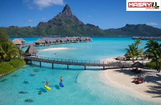 10 من أجمل جزر العالم جزيرة بورا بورا الفرنسية Bora Bora Island
