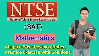 NTSE SAT Mathematics 2022