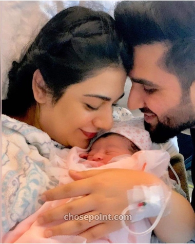 First pics of Sarah Khan and Falak Shabir baby girl