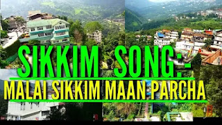 Malai Sikkim Song Lyrics in Hindi & English - Malai Phool Manparcha Lyrics