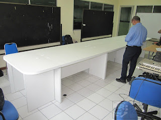 Meja Rapat Kantor 14 Orang Bisa Dipisah Pisah + Furniture Semarang