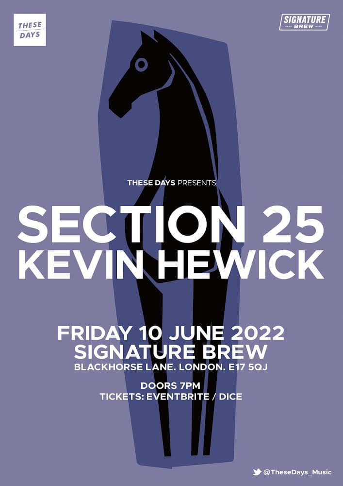 Section 25 live at Signature Brew, London, E17, 10 June 2022