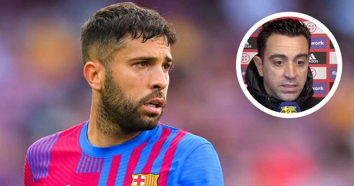 Xavi insist Alba is untouchable after the Bilbao disaster