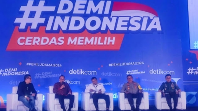 Talk Show Tentang Pemilu Damai 2024 Tema "Demi Indonesia Cerdas Memilih"