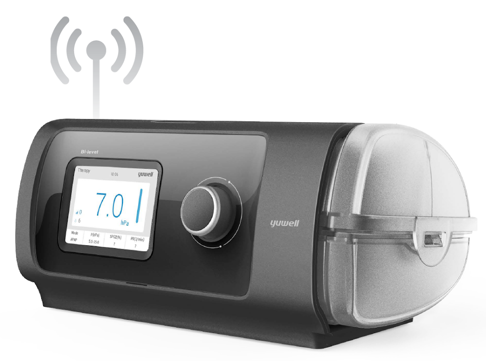 Yuwell YH-480 - aparat CPAP z łącznością Wi-Fi dla skuteczniejszej walki z bezdechem sennym