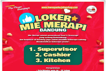 Loker Bandung Karyawan Loker Mie Merapi