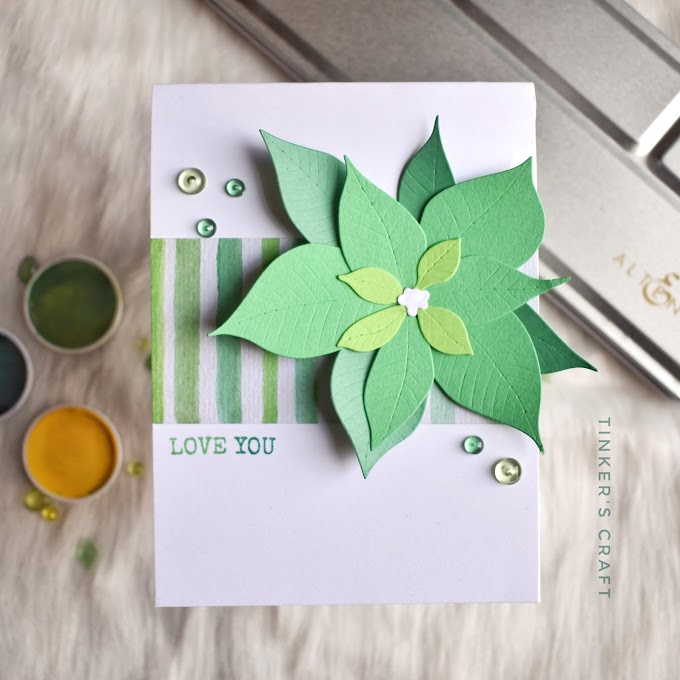 Ombre Green CAS Card 