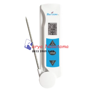Jual Non Contact Infrared Thermometer 2-in-1 Blue Gizmo BG 43