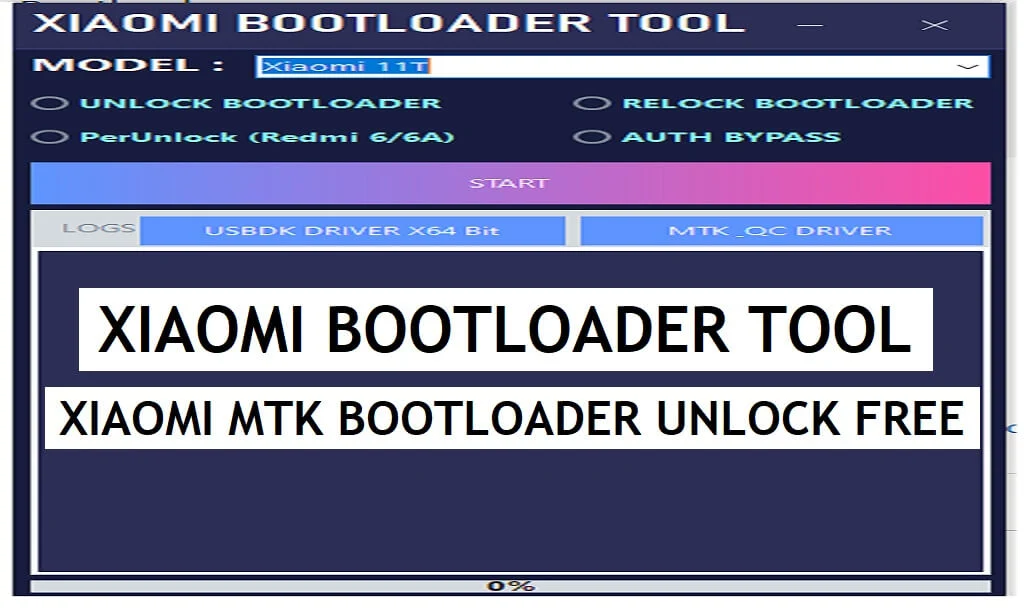 Xiaomi MTK Bootloader Unlock Tool Free Download 2022