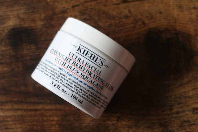 Kiehl's Ultra Facial Overnight Hydrating Face Mask with 10.5% Squalane Review, PHotos