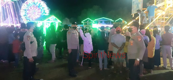 INILAH Antisipasi Warga Langgar Prokes, Polisi Pantau Giat Pasar Malam