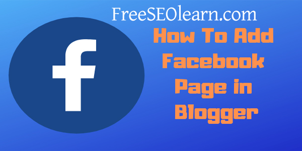 How to add Facebook Page Plugin to Blog