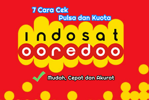 Cek pulsa dan kuota Indosat Ooredoo