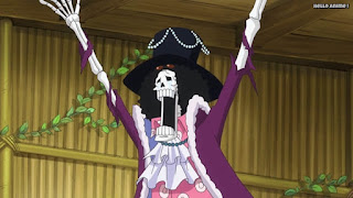 ワンピースアニメ ゾウ編 756話 ブルック | ONE PIECE Episode 756