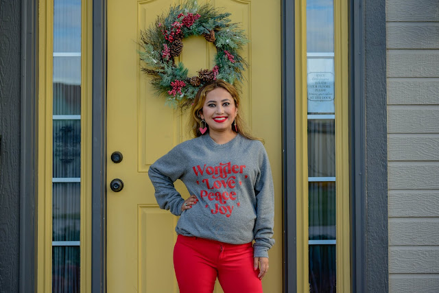 HOLIDAY SWEATSHIRT : SHOP SMALL STYLE FILES 