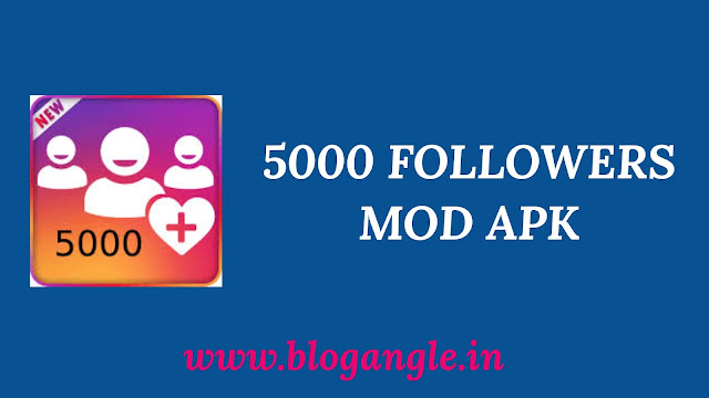 5000 FOLLOWERS MOD APK - 100% REAL & FREE INSTANT INSTAGRAM FOLLOWERS 2025