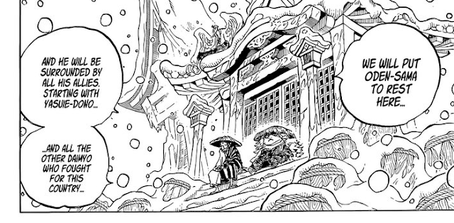 Review Manga One Piece Chapter 1052 kuil pemakaman