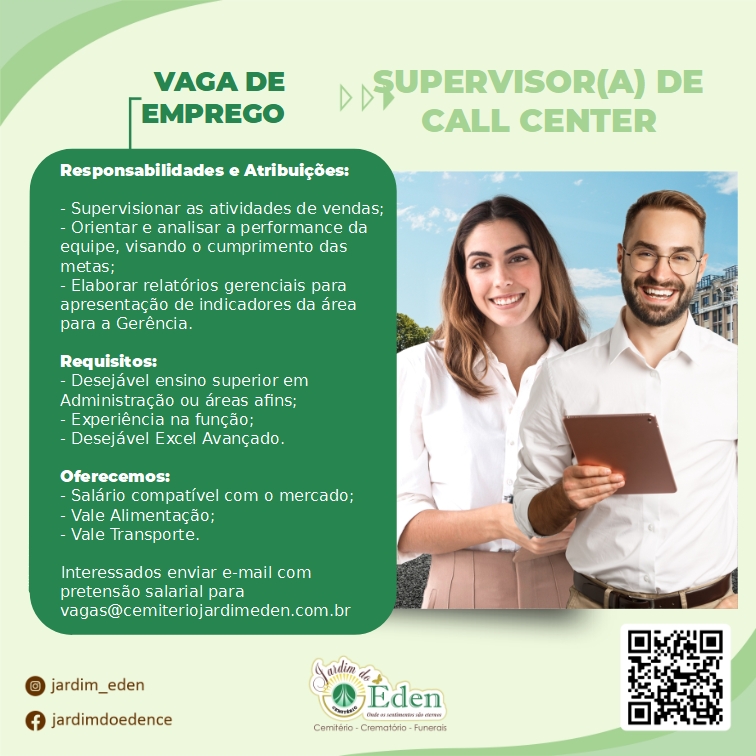 SUPERVISOR(A) DE CALL CENTER