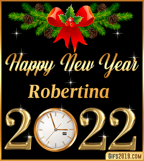Gif Happy New Year 2022 Robertina