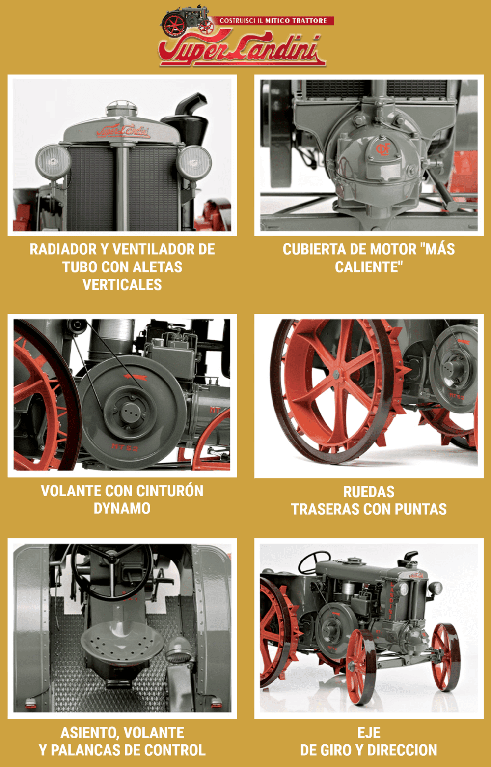 superlandini 1:8 hachette