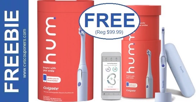 FREE hum by Colgate Electric Toothbrush cvs deals