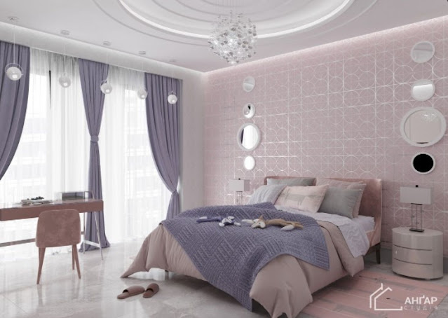 pink room decor ideas