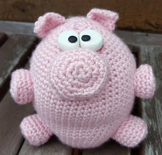 PATRON GRATIS CERDO AMIGURUMI 48001 🐷