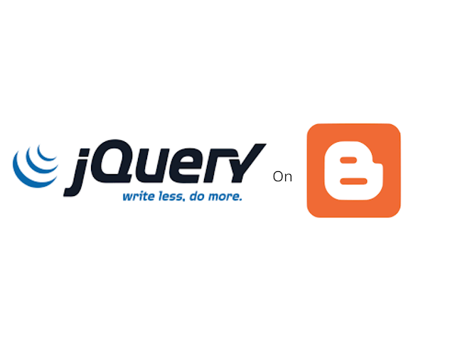 How to add jQuery in Blogger; install jQuery on blogger website