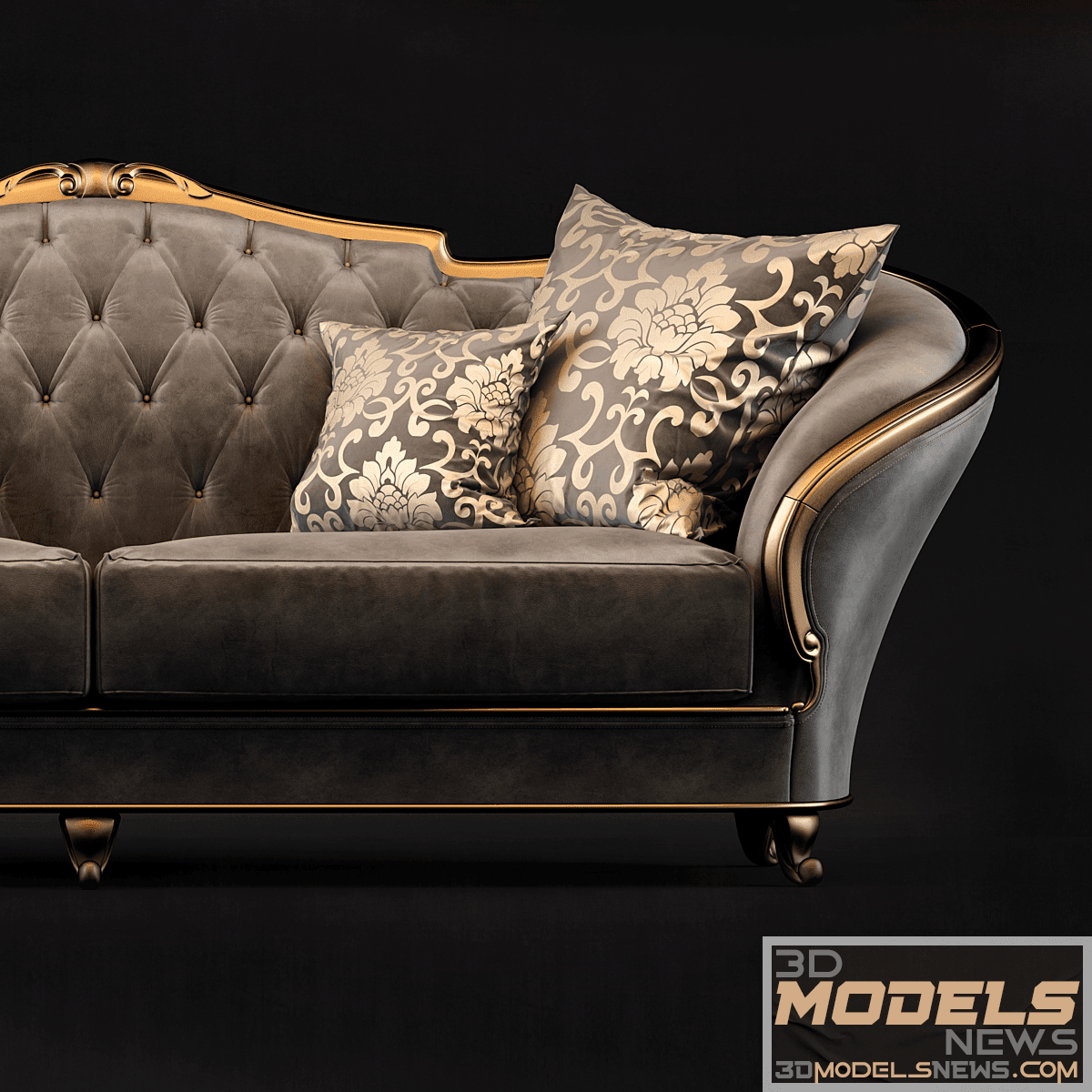 Sofa model gold comfort 3