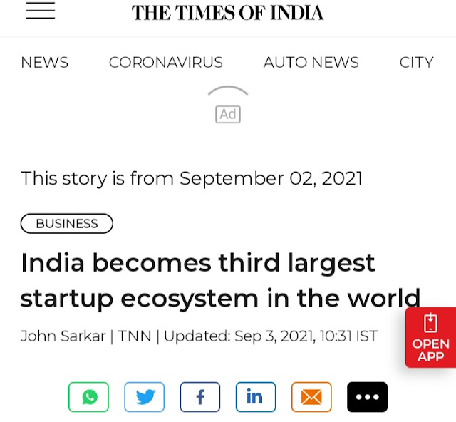 Start Ups in India Since 2014