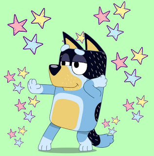 Dad Bandit bluey image