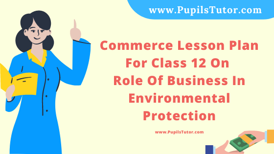 Free Download PDF Of Commerce Lesson Plan For Class 12 On Role Of Business In Environmental Protection Topic For B.Ed 1st 2nd Year/Sem, DELED, BTC, M.Ed On Mega Teaching Skill In English. - www.pupilstutor.com