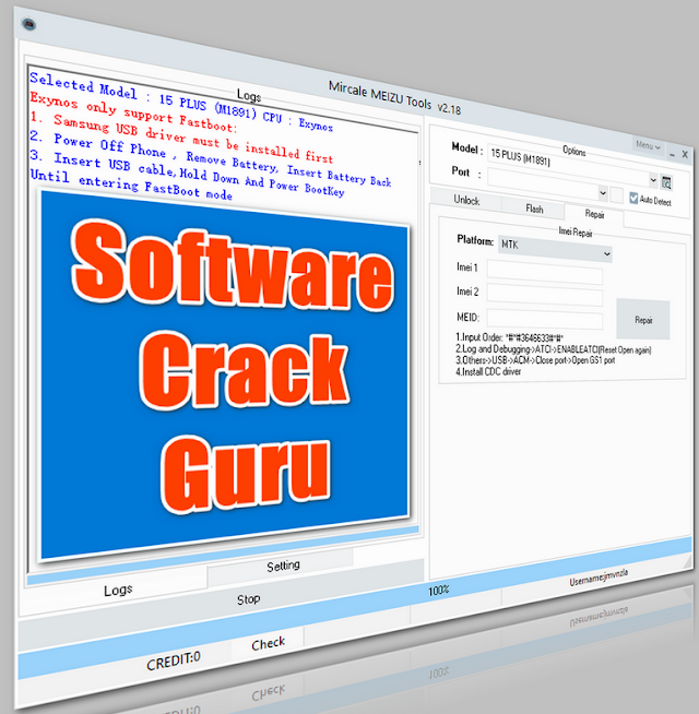 Miracle Meizu Tool v2.18 Crack Free Download